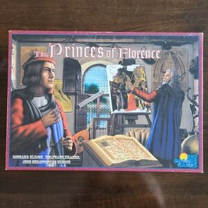 The Princes of Florence Rio Grande Games 2010 Board Game - New Open Box